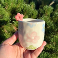Floral Flower Cup