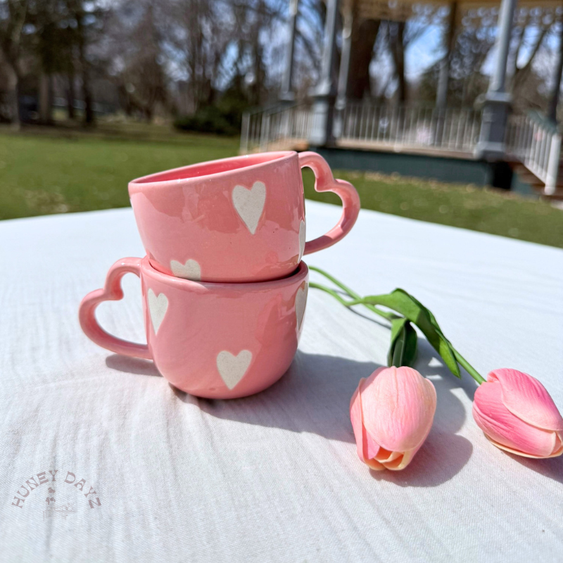 Sweetheart Pink Mini Espresso, Tea Cup