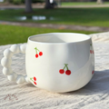 Artisan Cherry Handmade Mug 🍒✨