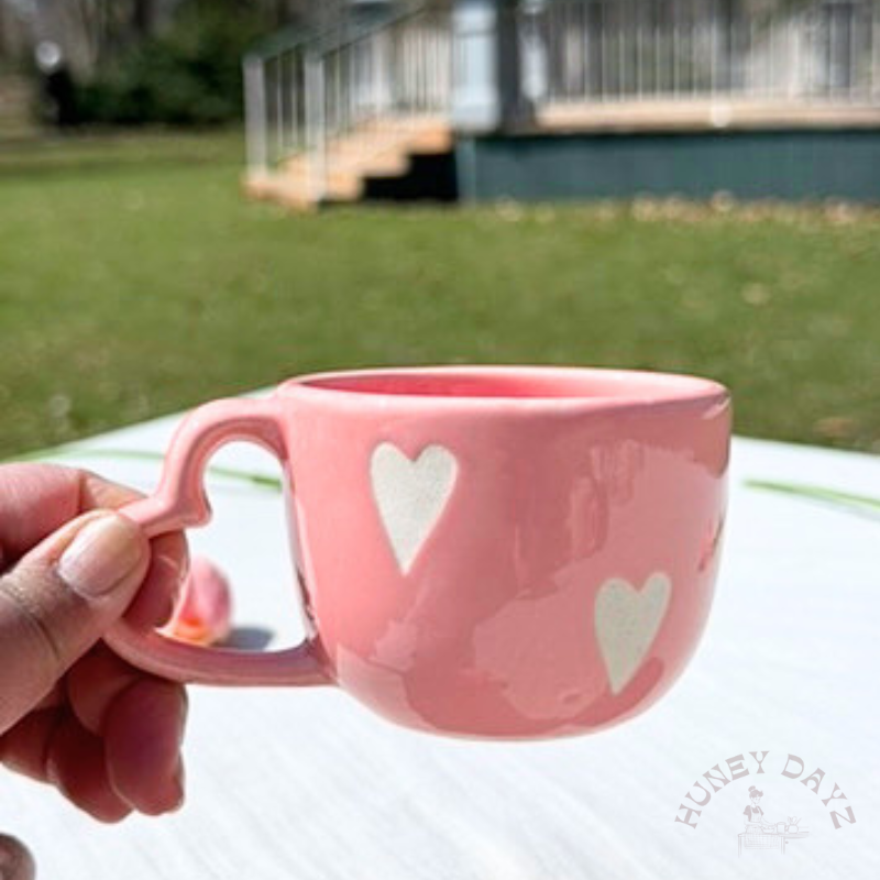 Sweetheart Pink Mini Espresso, Tea Cup